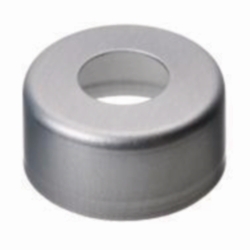 Picture of LLG-Aluminium Crimp Seals ND13, ready assembled and empty Crimp Caps ND13