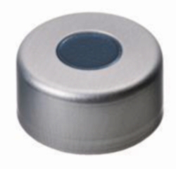 Picture of LLG-Aluminium Crimp Seals ND13, ready assembled and empty Crimp Caps ND13