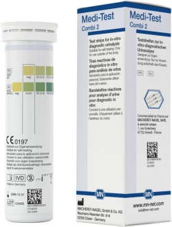 Picture of Test strips for Urine analysis MEDI-TEST Combi