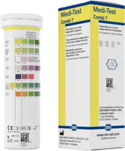 Picture of Test strips for Urine analysis MEDI-TEST Combi