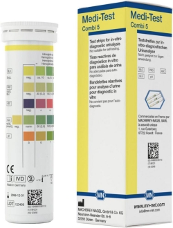 Picture of Test strips for Urine analysis MEDI-TEST Combi