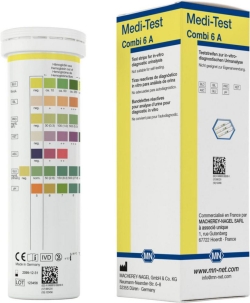 Picture of Test strips for Urine analysis MEDI-TEST Combi