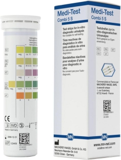 Picture of Test strips for Urine analysis MEDI-TEST Combi