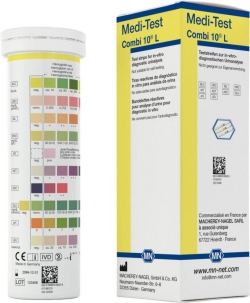 Picture of Test strips for Urine analysis MEDI-TEST Combi