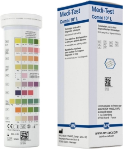 Picture of Test strips for Urine analysis MEDI-TEST Combi