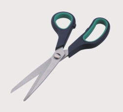 Picture of Universal scissors, stainless steel, Plastic handle