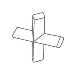 Picture of Magnetic stirring bars Ikaflon<sup>&reg;</sup>, cross, PTFE