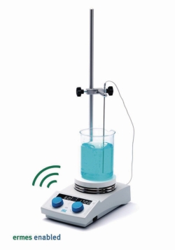 Picture of Magnetic stirrer AREX 6 Connect PRO with temperature probe, rod, clamp