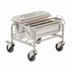 Picture of Cleaning trolleys Clino<sup>&reg;</sup> CR mini EM-GMP1, stainless steel