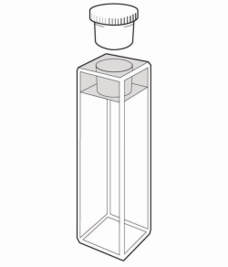 Picture of Standard rectangular fluorometer cells