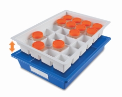 Picture of Laboratory trays with insert, DROPLET&trade;, PS