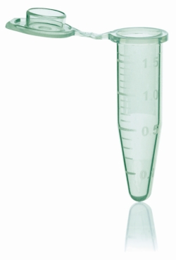 Picture of Reaction tubes with attached lid, PP, BIO-CERT&reg; PCR QUALITY