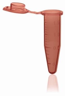 Picture of Reaction tubes with attached lid, PP, BIO-CERT&reg; PCR QUALITY