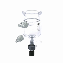 Picture of Reactor vessels for Synthesis reactors EasySyn Advanced and Starter, borosilicate glass 3.3, with bottom discharge valve