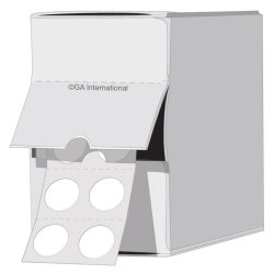 Picture of Cryo labels Lab-Tag&trade;, circular