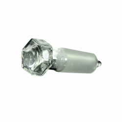 Picture of LLG-Hexagonal hollow stoppers, borosilicate glass 3.3, pointed