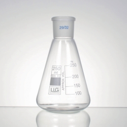 Picture of LLG-Erlenmeyer flasks with standard ground joint, borosilicate glass 3.3