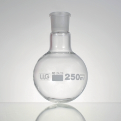 Picture of LLG-Round bottom flasks with standard ground joint, borosilicate glass 3.3