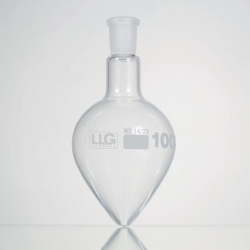 Picture of Pear shape flasks with standard ground joint, borosilicate glass 3.3