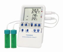 Picture of Temperature data logger Traceable<sup>&reg;</sup> Excursion-Trac&trade;, with 2 vaccine bottle probes