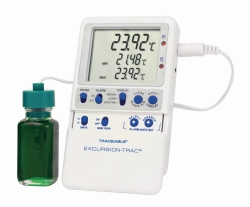 Picture of Temperature data logger Traceable<sup>&reg;</sup> Excursion-Trac&trade;, with 1 bottle probe