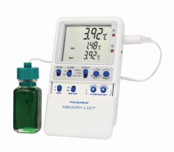 Picture of Temperature data logger Traceable<sup>&reg;</sup> Memory-Loc&trade;, with 1 bottle probe