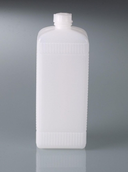 Picture of Square bottles with screw cap, HDPE