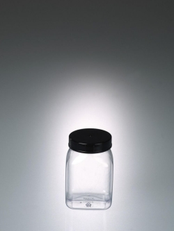 Picture of Square wide-mouth containers, PVC, transparent