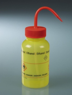 Picture of Wash bottles, with GHS imprint, LDPE