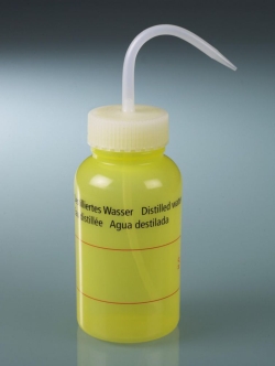 Picture of Wash bottles, with GHS imprint, LDPE