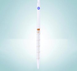 Immagine Graduated pipettes for tissue culture, clear glass, amber stain graduation