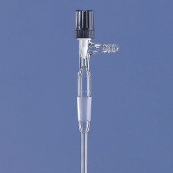 Изображение Gas inlet tube with valve stopcock, DURAN<sup>&reg;</sup> tubing
