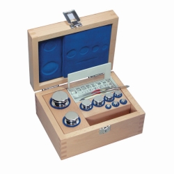 Immagine Weight set E2, cylindrical shape, with wooden box