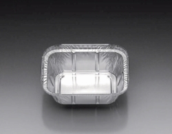 Picture of Aluminium containers, square, with lid