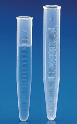 Picture of Graduated centrifuge tubes, conical, PP