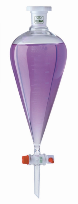 Picture of Separating funnels, Squibb-pattern, borosilicate glass 3.3