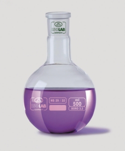 Picture of Round bottom flasks, borosilicate glass 3.3