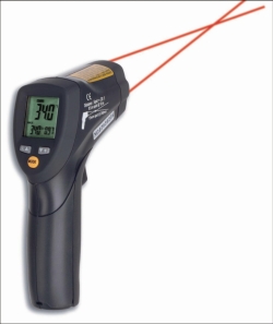 Picture of Infra-red thermometer with double-laser sighting, ScanTemp 485