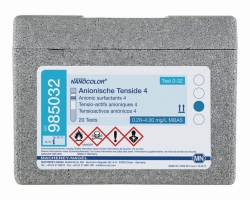 Picture of Tube tests NANOCOLOR<sup>&reg;</sup> anionic surfactants