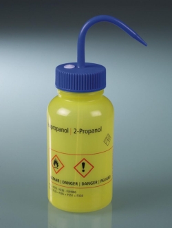 Picture of Safety wash bottles, with GHS imprint, LDPE