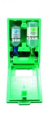 Picture of Eyewash Emergency Station, Wall-Mounting with DUO eye wash bottle