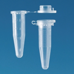 Picture of Microcentrifuge tubes, PP, with lid locking