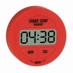 Picture of Digital countdown timer and stopwatch, round