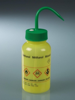 Picture of Safety wash bottles, with GHS imprint, LDPE