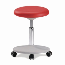 Picture of Laboratory stool Labster, with castors