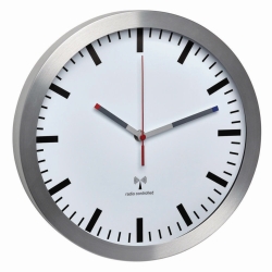 Immagine Radio controlled wall clock, scale without numbers