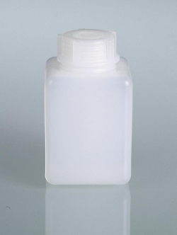 Picture of Narrow mouth square bottles, HDPE