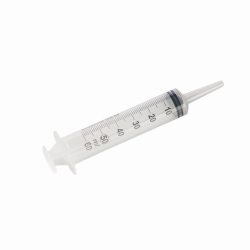 Picture of Disposable syringes, 3-piece, PP, sterile, with catheter hub