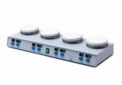 Picture of Multiposition magnetic stirrer with heating AM4 Digital Pro