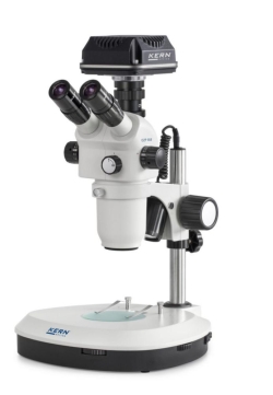 Picture of Stereo zoom microscope set OZP, with C-mount camera